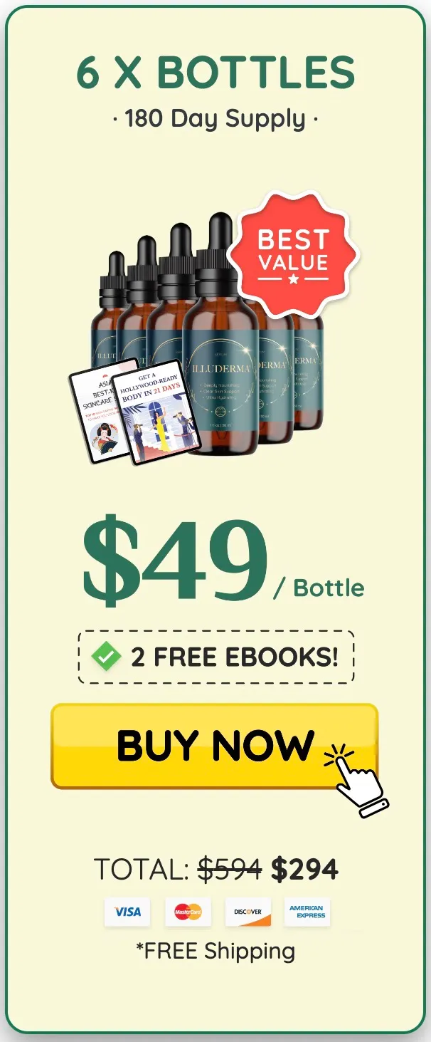 Illuderma 6 bottles